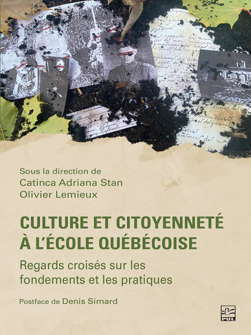 Title details for Culture et citoyenneté à l'école québécoise by Catinca Adriana Stan - Available